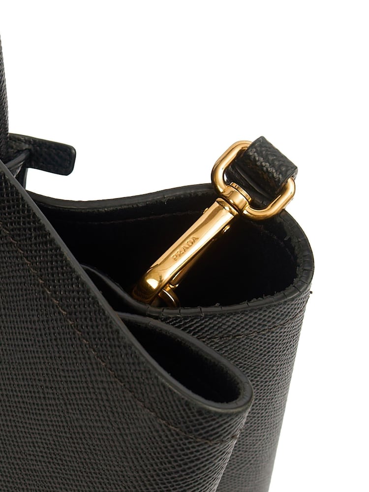 Prada Double Tote - Medium Black Tote - Image 6 of 6 Prada Double Tote - Medium Black Tote - Image 6 of 6