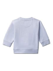 Calvin Klein Jeans Purple Logo Sweatshirt - Image 2 of 2