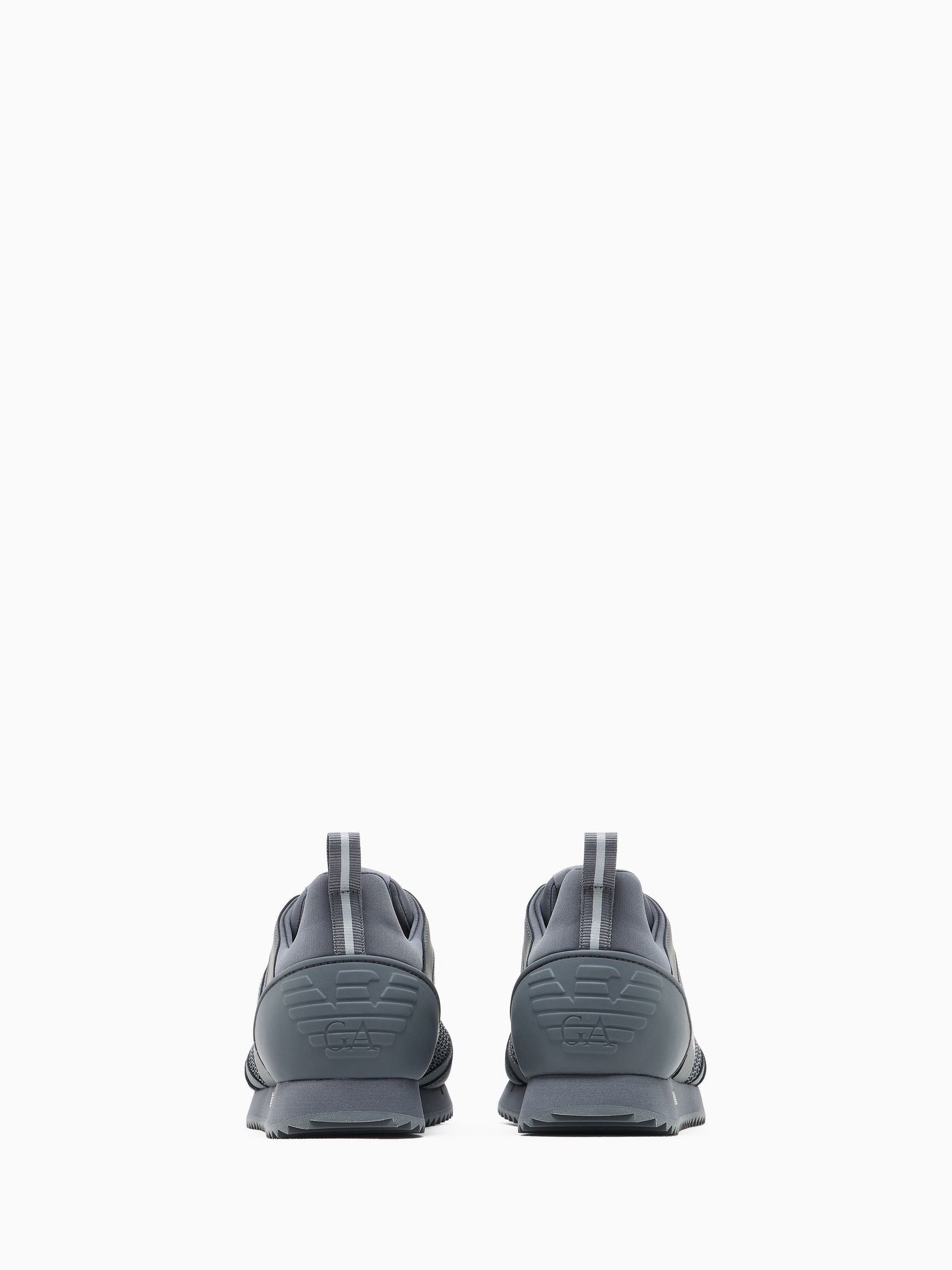 Buy EA7 Grey Logo Trainers from the Next UK online shop