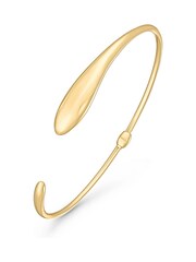 Beaverbrooks Gold 9ct Gold Torque Bangle - Image 1 of 4