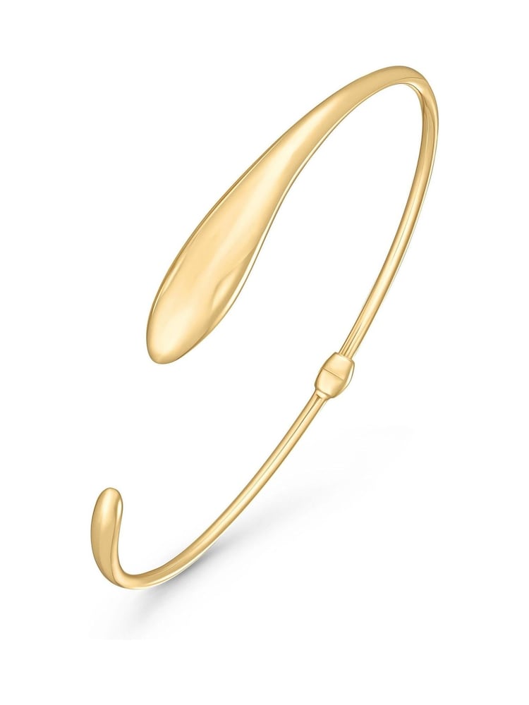 Beaverbrooks Gold 9ct Gold Torque Bangle - Image 1 of 4 Beaverbrooks Gold 9ct Gold Torque Bangle - Image 1 of 4
