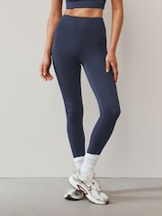 Navy Active Power Sports Leggings - Image 6 of 11