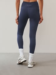 Navy Active Power Sports Leggings - Image 7 of 11