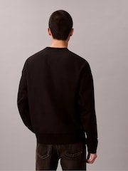 Calvin Klein Black Fleece Monologo Relaxed Sweatshirt - Image 2 of 5
