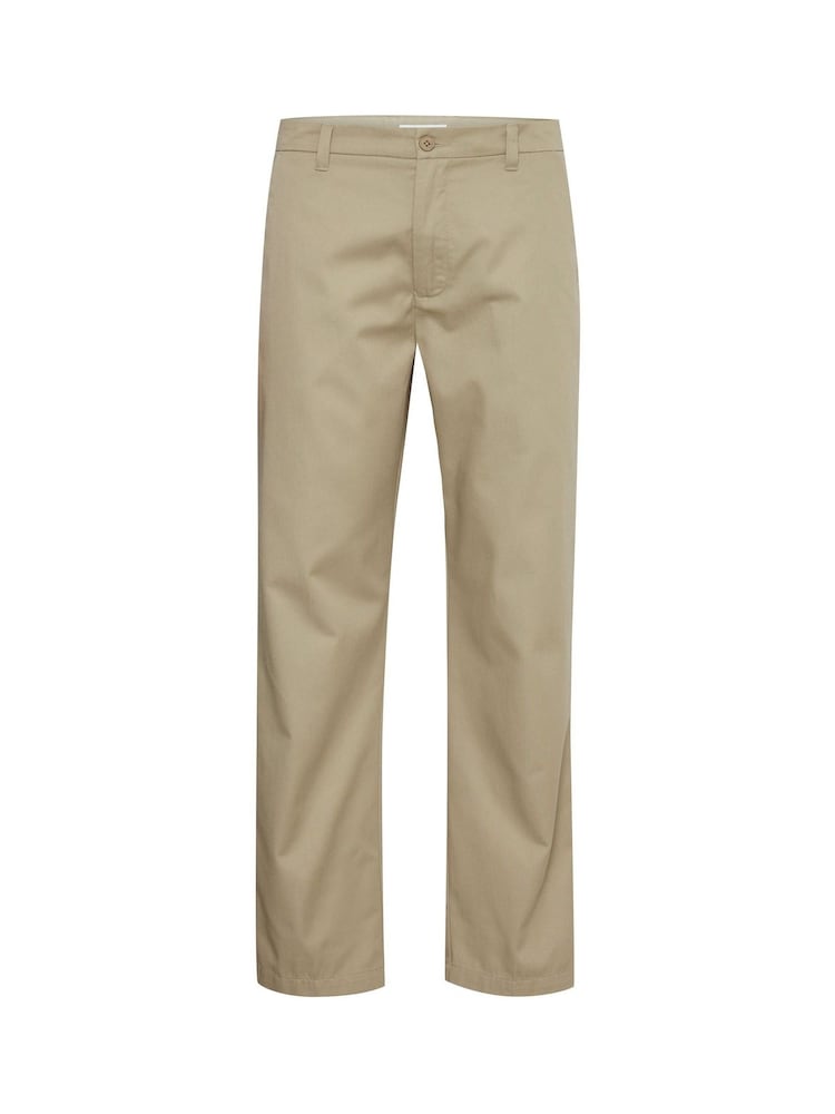 !Solid Cream Woven Straight Fit Trousers - Image 5 of 5 !Solid Cream Woven Straight Fit Trousers - Image 5 of 5