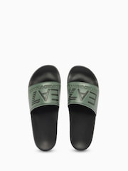 EA7 Green Logo Slides - Image 4 of 6