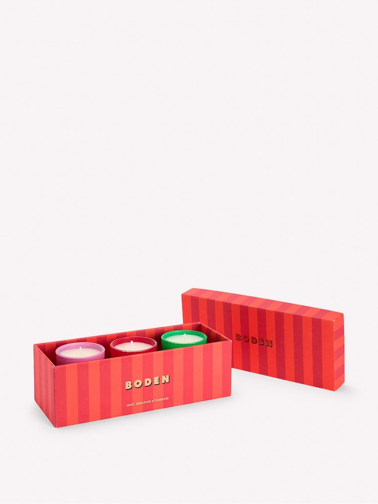 Boden Orange Mini Trio Candle Set - Image 2 of 7 Boden Orange Mini Trio Candle Set - Image 2 of 7