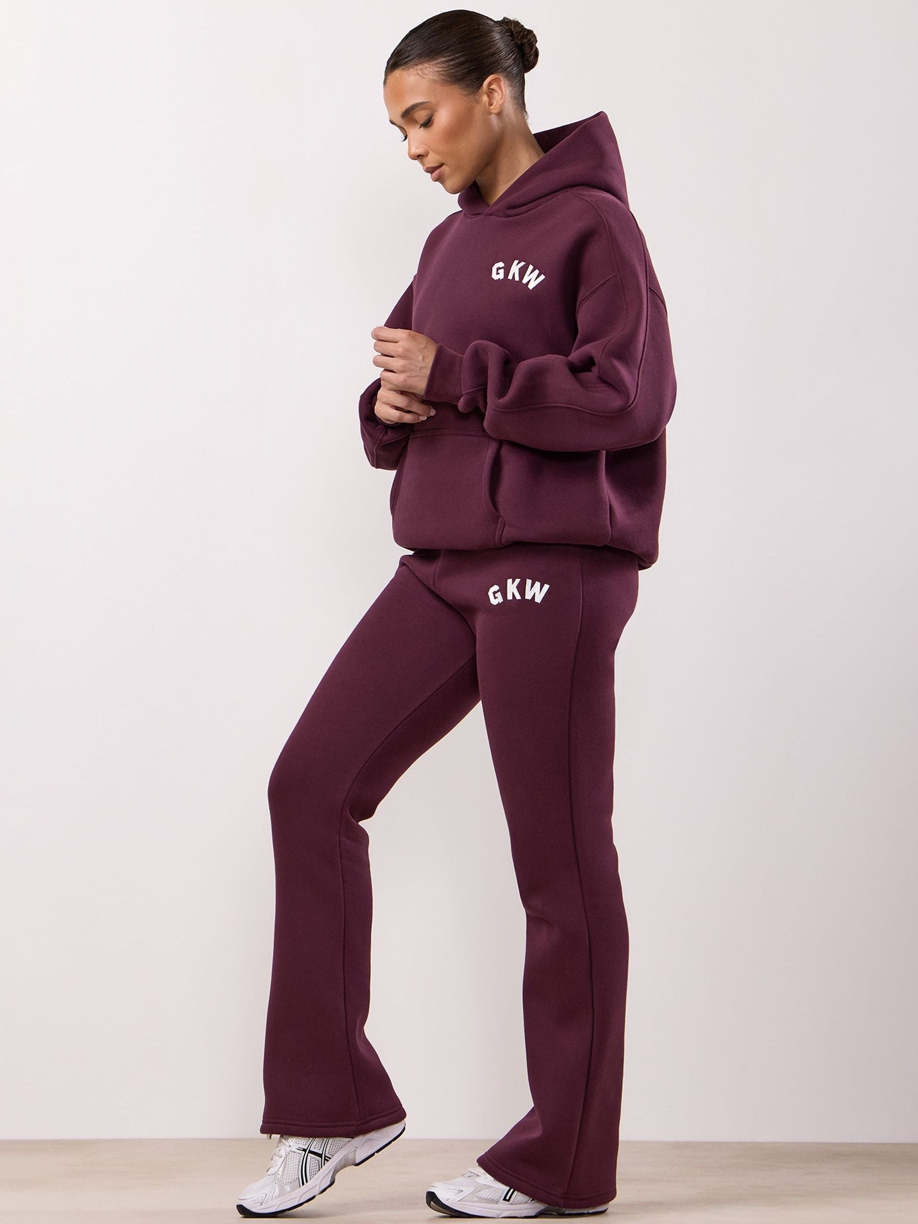 Buy Gym King Vibrant Fig Inspire Flared Joggers from Next USA