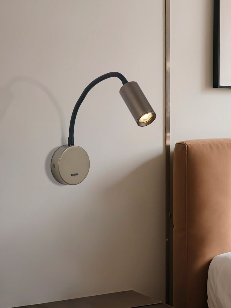 Searchlight Bronze Saira Mini GU10 Flexi Reader - Image 1 of 4