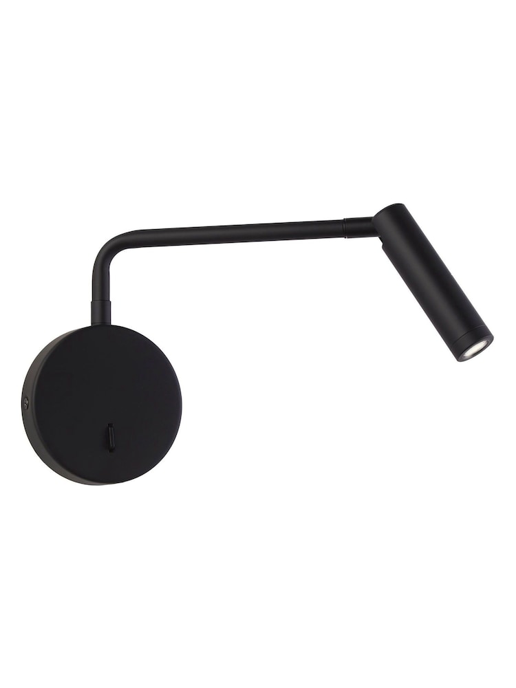 Searchlight Black Friars Swing Arm LED Reading Light - Image 2 of 4 Searchlight Black Friars Swing Arm LED Reading Light - Image 2 of 4