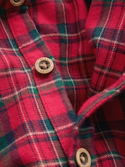 Red Check Shirt, Trousers and Braces Baby 3 Piece Set (0mths-2yrs) - Image 6 of 10