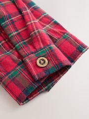 Red Check Shirt, Trousers and Braces Baby 3 Piece Set (0mths-2yrs) - Image 9 of 10
