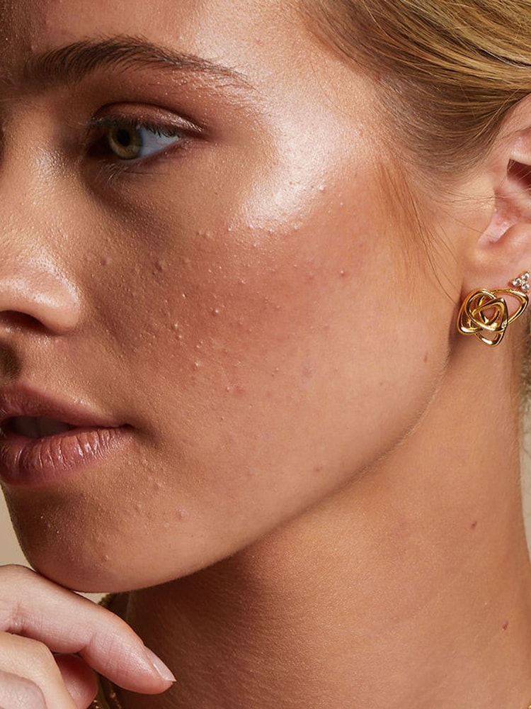 Hot Diamonds Gold Tone HD X GE Endless Earrings - Image 3 of 3 Hot Diamonds Gold Tone HD X GE Endless Earrings - Image 3 of 3