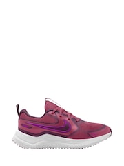 Red Bordeaux and Beet Pink - Nike Cosmic Running-Sneaker für Jugendliche - Bild 1 von 4