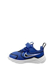 Nike Royal Blue and Black Infant Cosmic Running Trainers - Image 2 of 4