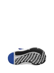 Nike Royal Blue and Black Infant Cosmic Running Trainers - Image 4 of 4