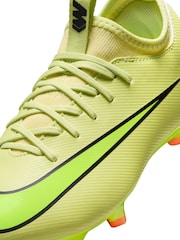 Nike Green Mercurial Vapor 16 Academy Multi Ground Low Football Boots - Image 10 of 11