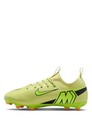 Nike Green Mercurial Vapor 16 Academy Multi Ground Low Football Boots - Image 4 of 11