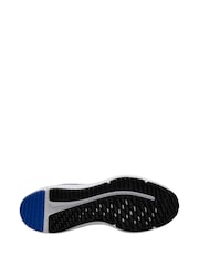 Nike Royal Blue and Black Youth Cosmic Running Trainers - Image 3 of 4