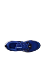 Nike Royal Blue and Black Youth Cosmic Running Trainers - Image 4 of 4