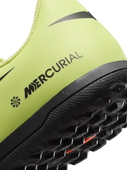 Nike Green Mercurial Vapor 16 Club Turf Low Football Boots - Image 10 of 10