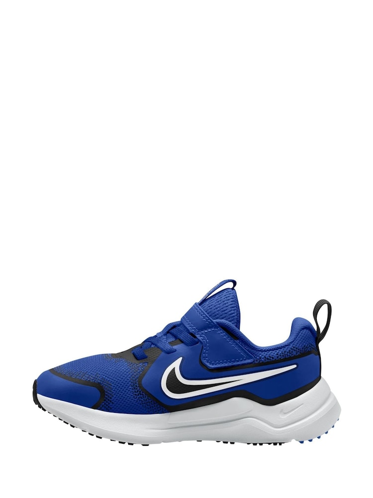 Nike Royal Blue and Black Junior Cosmic Running Trainers - Image 2 of 4 Nike Royal Blue and Black Junior Cosmic Running Trainers - Image 2 of 4