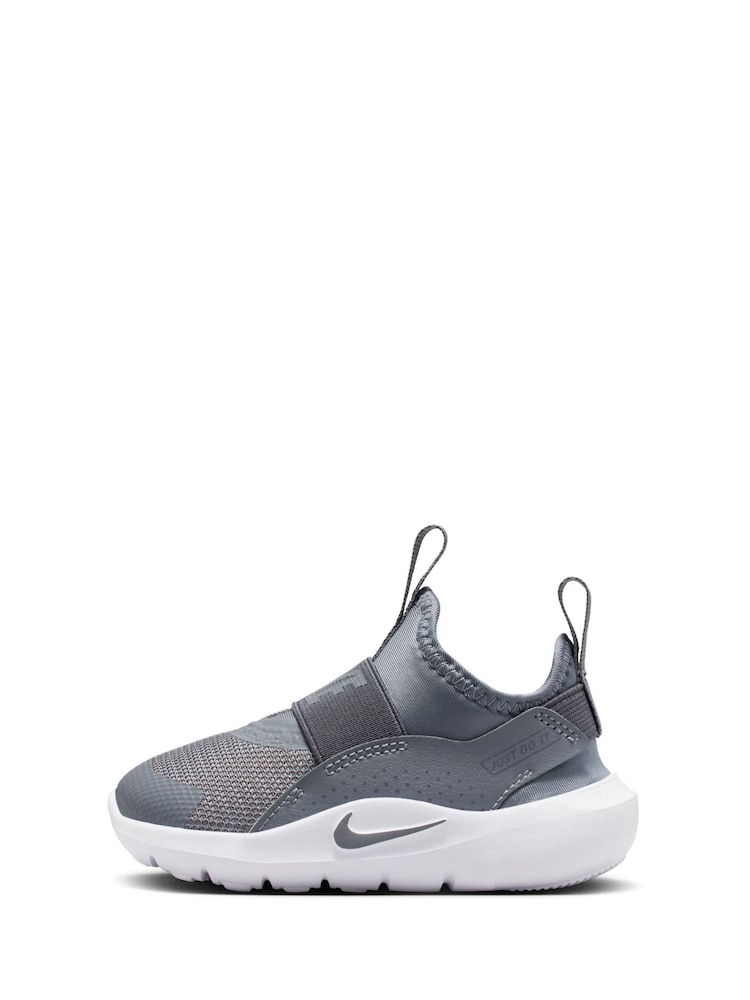 Nike Grey Infant Flex Runner 4 Trainers - Image 2 of 10