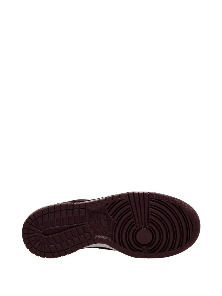 Nike Brown Youth Dunk Low Trainers - Image 4 of 4