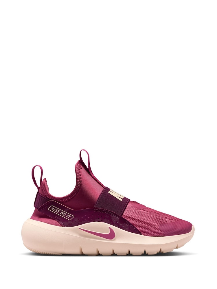Nike Pink Beet Junior Flex Runner 4 Trainers - Image 1 of 10
