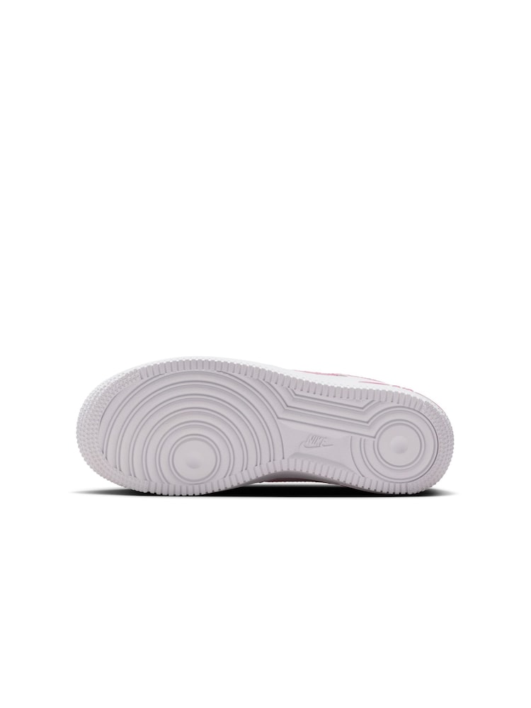 Nike White Youth Air Force 1 Trainers - Image 10 of 10 Nike White Youth Air Force 1 Trainers - Image 10 of 10