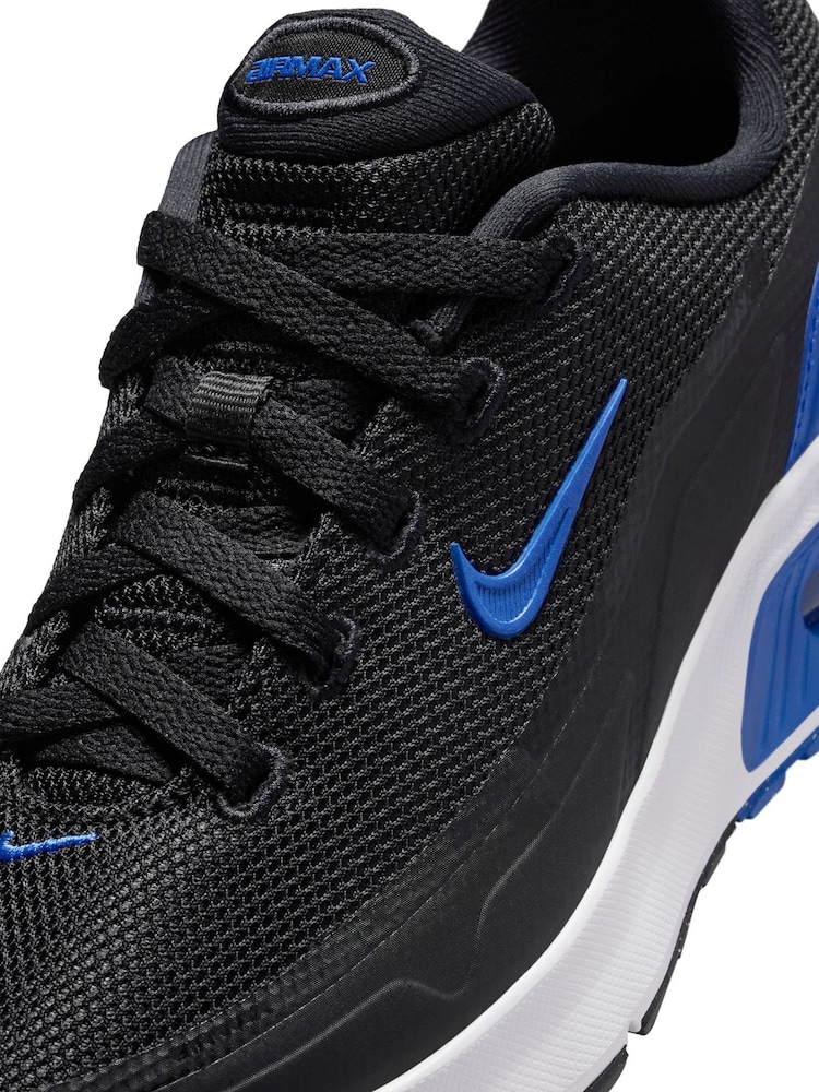 Nike Black Blue Youth Air Max Bia Trainers - Image 10 of 10 Nike Black Blue Youth Air Max Bia Trainers - Image 10 of 10