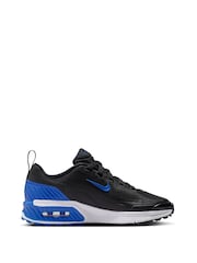 Nike Black Blue Youth Air Max Bia Trainers - Image 3 of 10