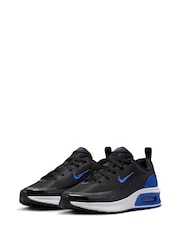 Nike Black Blue Youth Air Max Bia Trainers - Image 5 of 10