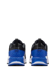Nike Black Blue Youth Air Max Bia Trainers - Image 6 of 10