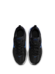 Nike Black Blue Youth Air Max Bia Trainers - Image 7 of 10