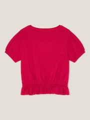 Monsoon You Are My Sunshine Frill 100% Cotton T-Shirt - صورة 2 من 3