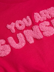 Monsoon You Are My Sunshine Frill 100% Cotton T-Shirt - صورة 3 من 3