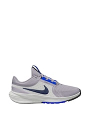 Nike Racer Blue and Cement Grey Youth Star Runner 5 Trainers - Image 1 of 4