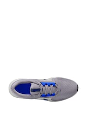 Nike Racer Blue and Cement Grey Youth Star Runner 5 Trainers - Image 3 of 4