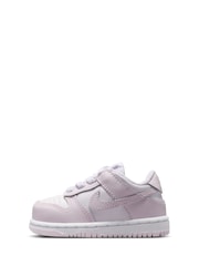Nike White Low Infant Dunk Trainers - Image 2 of 9