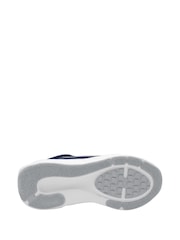 Nike Navy Blue and White Youth Stellar Ride Trainers - Image 4 of 4