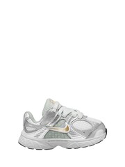 Nike White Grey Gold Infant V5 Runner Trainers - Image 1 of 4