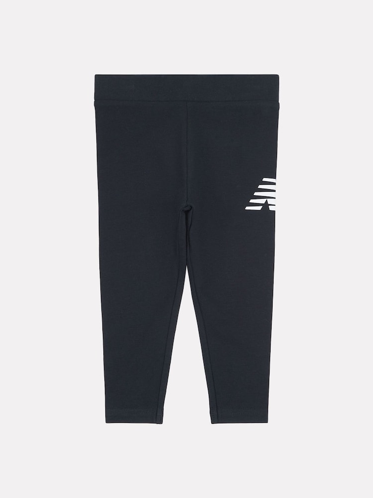 New Balance Black Kids Graphic Leggings - Image 1 of 3