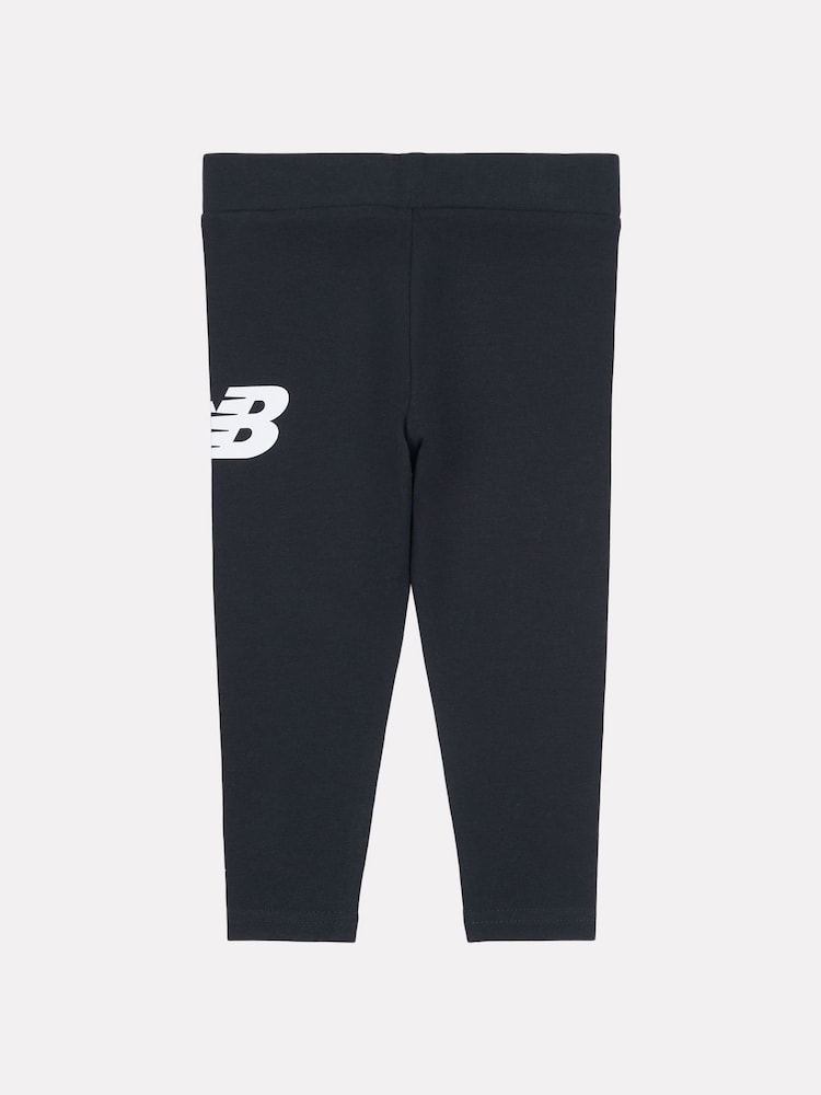 New Balance Black Kids Graphic Leggings - Image 2 of 3 New Balance Black Kids Graphic Leggings - Image 2 of 3