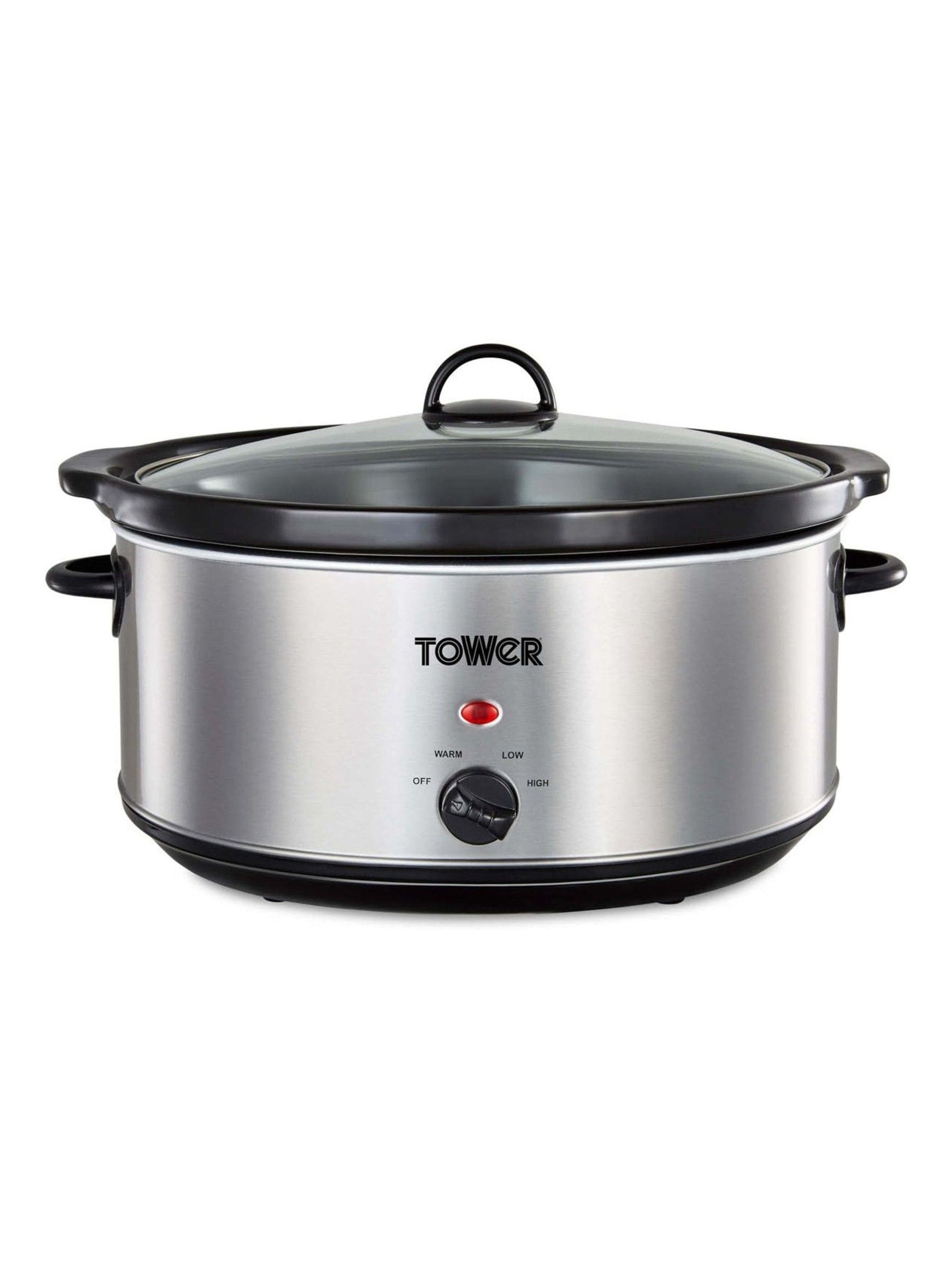 Tower Silver 6.5L Slow Cooker - Image 7