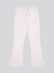 أرجواني داكن - بنطلون رياضي مرصّع بقصّة مناسبة للأحذية الطويلة للبنات من Juicy Couture - صورة 5 من 7