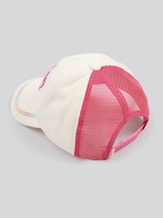 Juicy Couture Cream Girls Rainbow Towelling Cap - Image 5 of 6