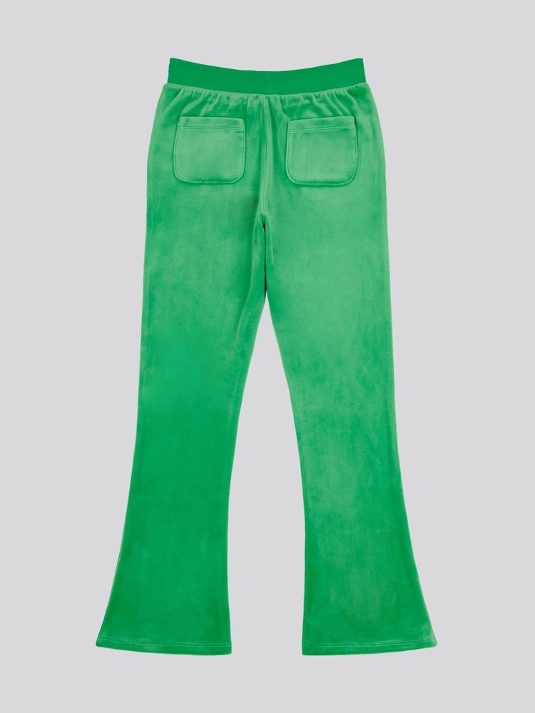 Verde deschis - Juicy Couture Diamanté Bootcut Joggers - Image 6 of 7