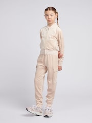 Crème - Juicy Couture Girls Cargo Cuffed Joggers - Image 2 of 7