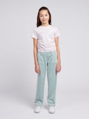 Juicy Couture Purple Girls Diamante Ringer 100% Cotton T-Shirt - Image 2 of 7